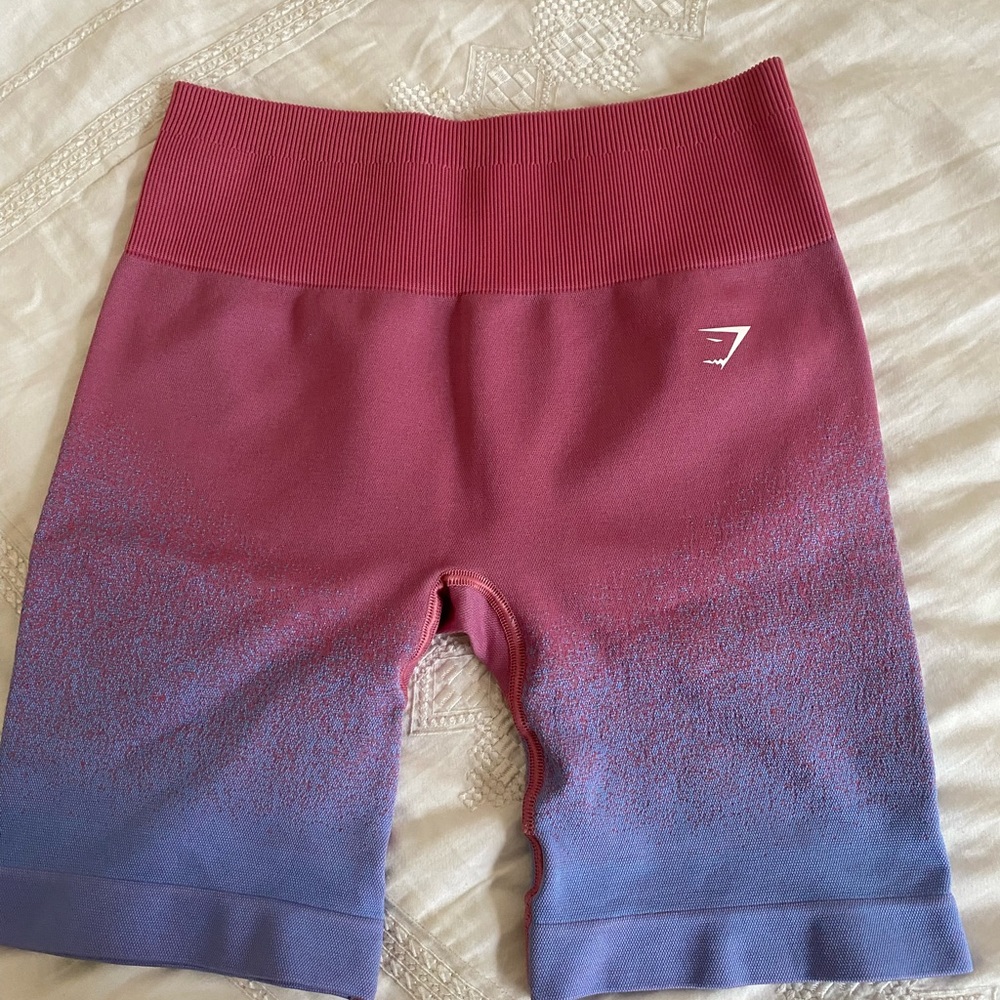 Gymshark ombré bike shorts